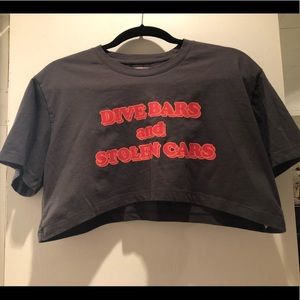 Sacred Hawk extreme crop top